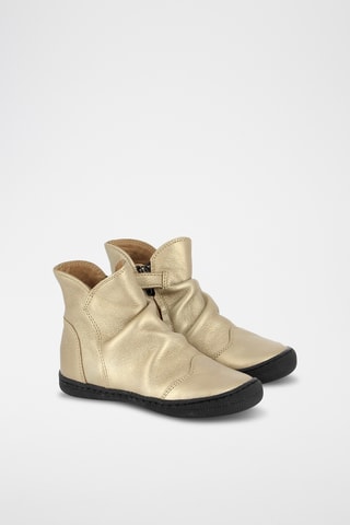 Bottines en cuir - Doré