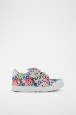 Baskets - Corail et vert