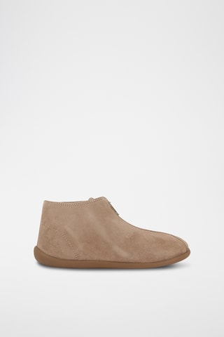 Bottines en nubuck - Rose