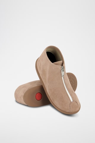 Bottines en nubuck - Rose