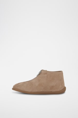 Bottines en nubuck - Rose