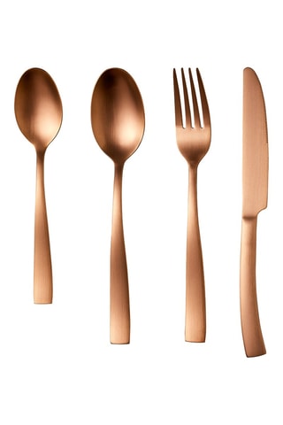 Faqueiro de aço inoxidável - 24 peças