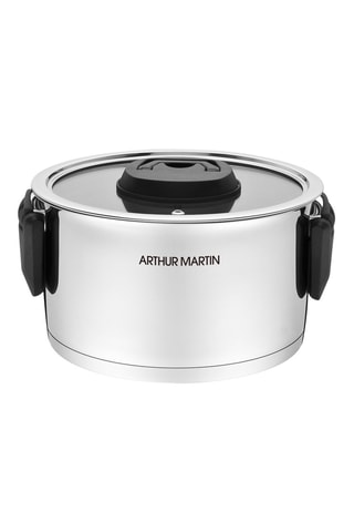 3 panelas em aço inoxidável - 16/20/24 cm