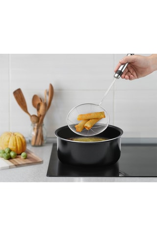 Escumadeira de aço inoxidável