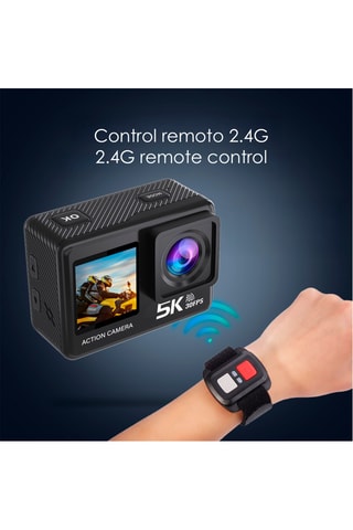 Videocamera Sportiva - Doppio schermo LCD - 13 accessori inclusi