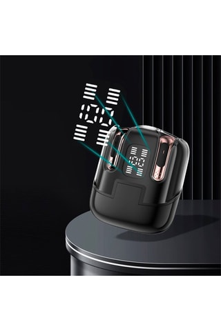 Auricolari in-ear wireless J17 doppio paio - Nero