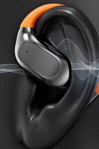 Auricolari wireless M113 - Argentato e arancione