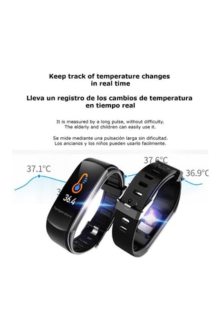 Smartwatch T118 - Rosso