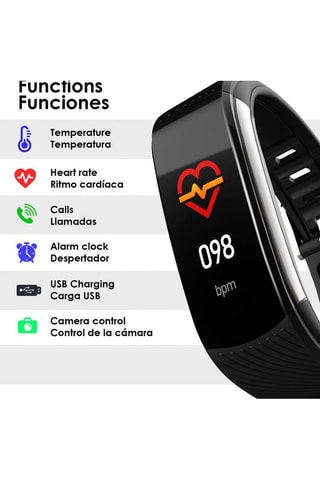 Smartwatch T118 - Rosso