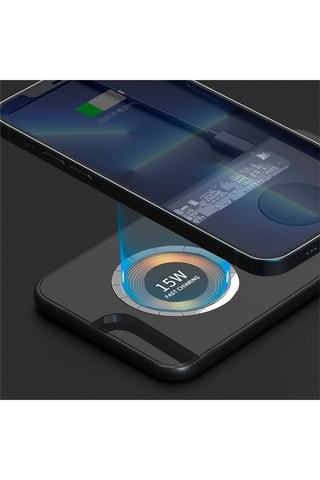 Base di ricarica Magsafe e QI Nero