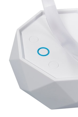 Cassa wireless con anello luminoso - Bianco