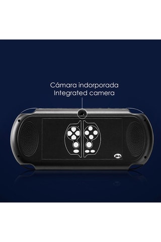 Console videogiochi X7 display 5,1 pollici - Blu e rosso