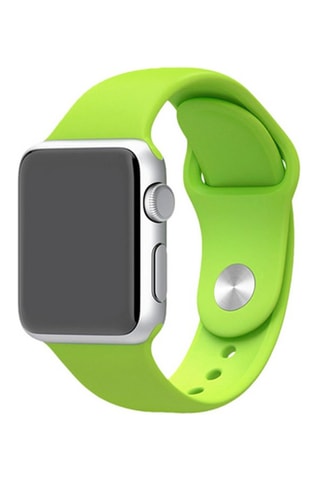 Cinturino in silicone compatibile Apple Watch 42/44 mm - Verde