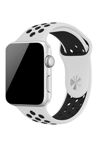 Cinturino sport in silicone compatibilità Apple Watch 42/44 mm - Misura M/L