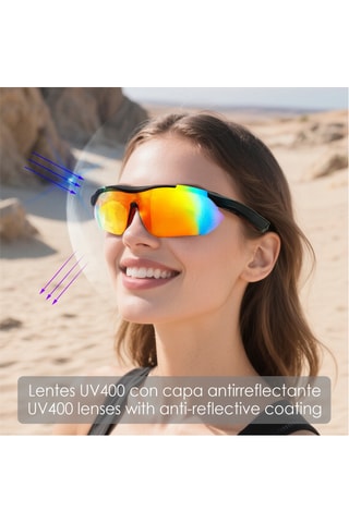 Smart glasses unisex - Lenti a specchio