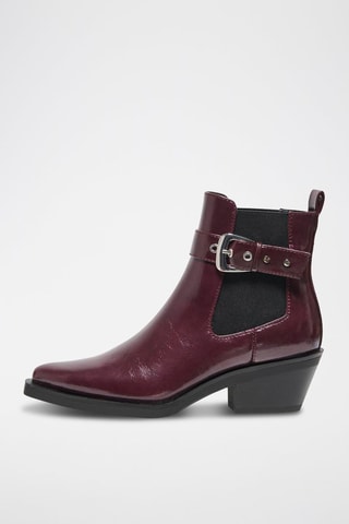 Bottines Chelsea - Bordeaux
