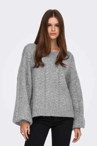 Pull - Gris clair chiné