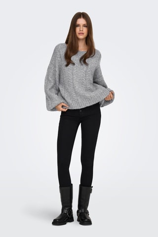 Pull - Gris clair chiné