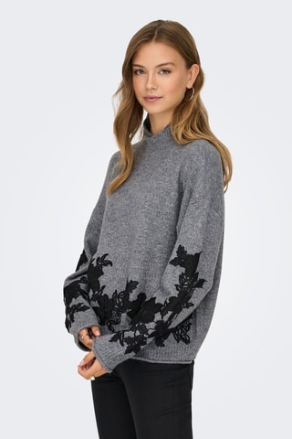 Pull - Gris foncé chiné