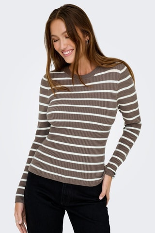 Pull slim - Marron