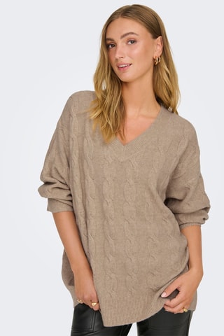 Pull relaxed - Beige