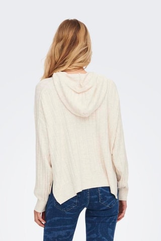 Pull à capuche - Beige
