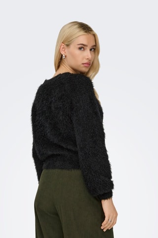 Pull en coton biologique - Noir