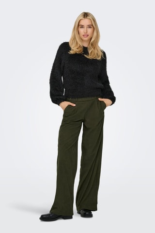 Pull en coton biologique - Noir