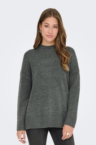 Pull - Gris foncé chiné