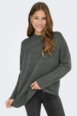 Pull - Gris foncé chiné