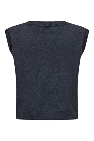 Pull sans manches - Bleu foncé