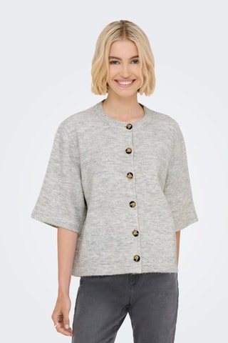 Gilet - Gris clair chiné