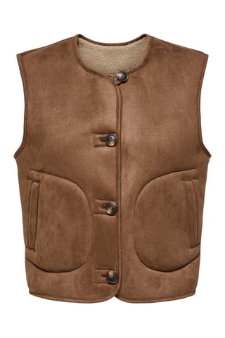 Gilet sans manches - Marron