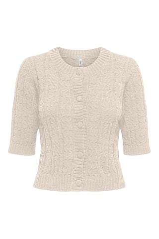 Gilet en coton biologique - Beige