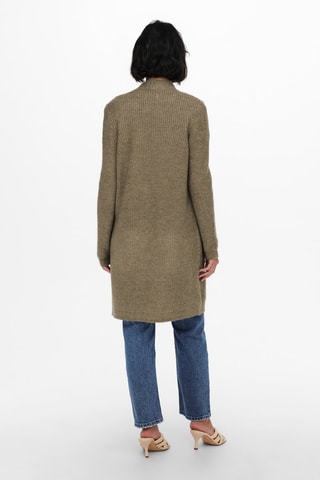 Gilet long - Kaki chiné