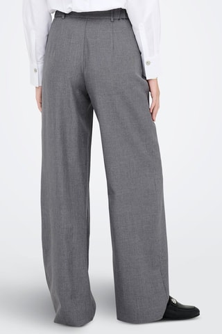 Pantalon droit - Gris
