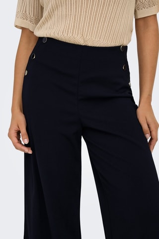 Pantalon taille haute - Noir