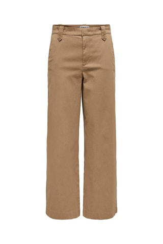 Pantalon wide legs - marron