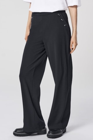 Pantalon en coton biologique - Noir