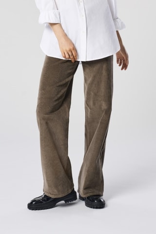 Pantalon en velours - Kaki
