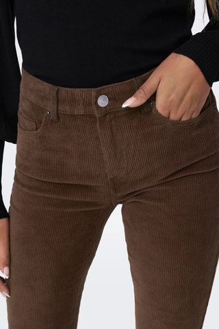 Pantalon en velours - Marron
