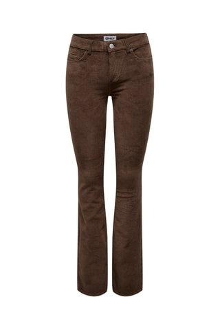 Pantalon en velours - Marron