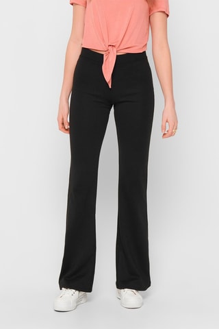Pantalon flare - Noir