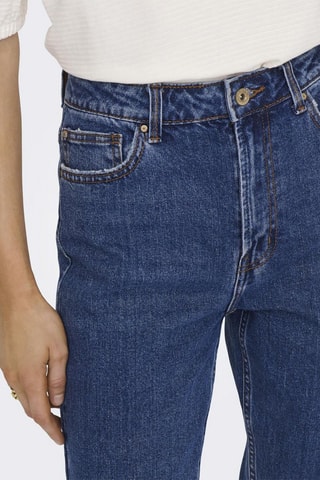 Jean droit 7/8 - Bleu foncé