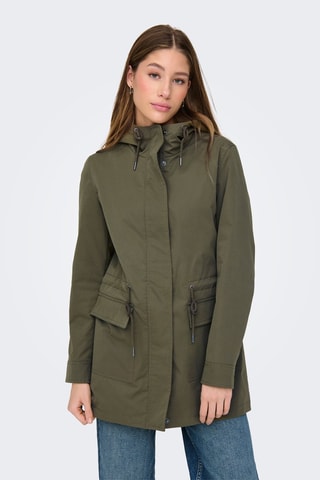 Parka à capuche - Kaki