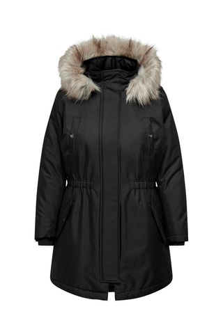Parka à capuche - Noir