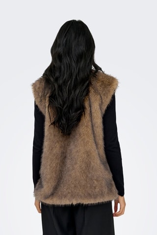 Giacca senza maniche - Marrone