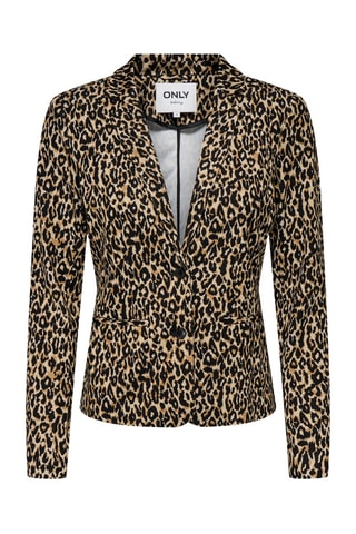 Blazer - Beige et noir