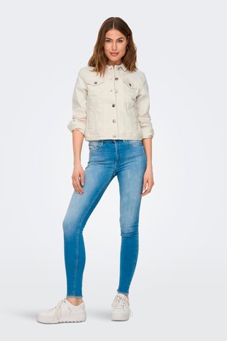 Veste en jean - Ecru