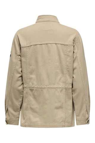 Veste en coton biologique - Beige